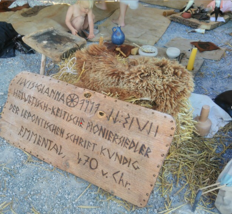 Preparing ritual paraphernalia inside of the Iluis Glanna settlement.